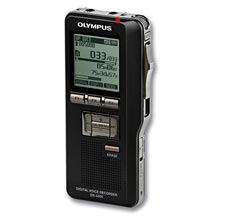 Olympus DS-5000  Diktierger�t, auch f�r Dragon Naturally Speaking 11